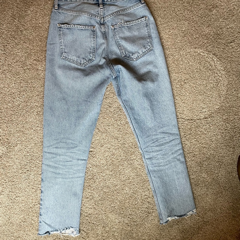 AGOLDE Riley High Rise Straight Crop Sz 24 - Picture 12 of 12